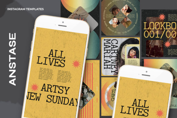 Anstase Instagram Templates: A Visual Identity Toolkit