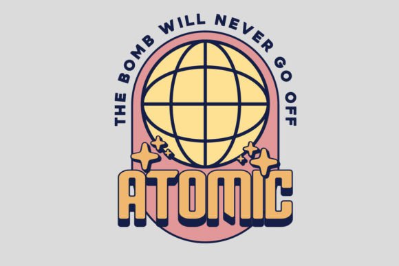Atomic T-Shirt Design Templates: Instant Streetwear Appeal