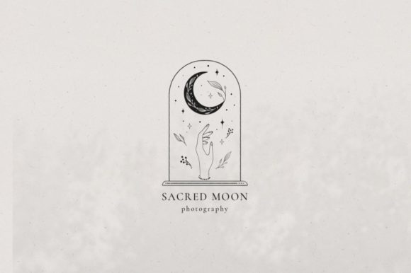 Design a Mystical Brand with the Sacred Moon Logo Templates Kit