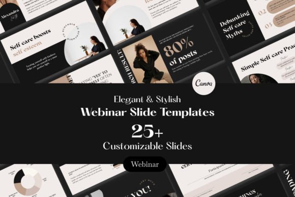 Elevate Your Webinars with Modern Slide Templates