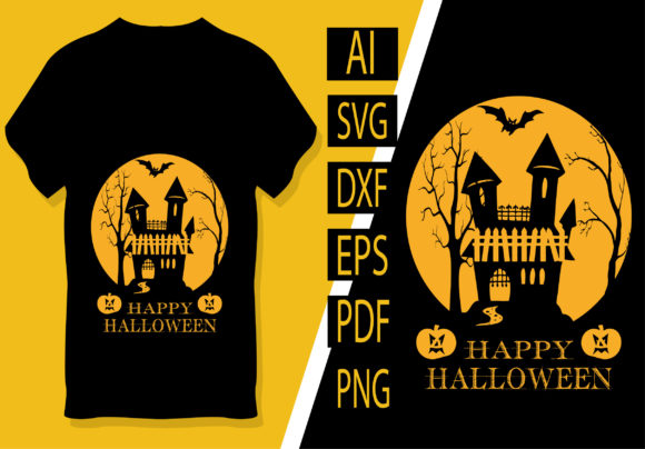 Happy Halloween T-Shirt Design Templates: Your Costume Shortcut