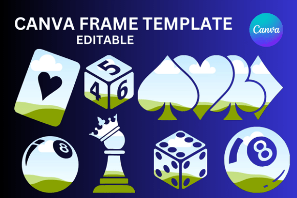Level Up Your Designs: Unlocking the Power of Games Canva Frame Templates
