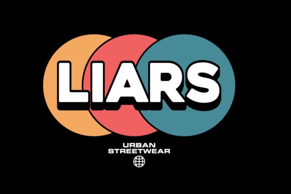 Liar Streetwear Design Templates: Your Aesthetic Quote Toolkit