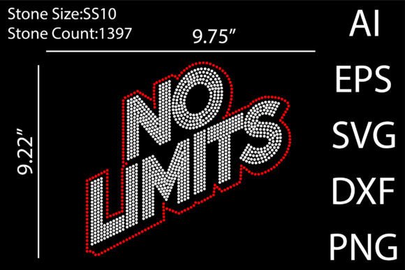 No Limits Rhinestone Templates Design: Your Instant Download Guide