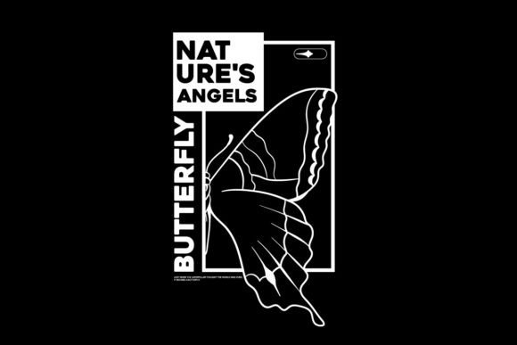 Unleash Urban Edge with Streetwear Design Templates Butterfly