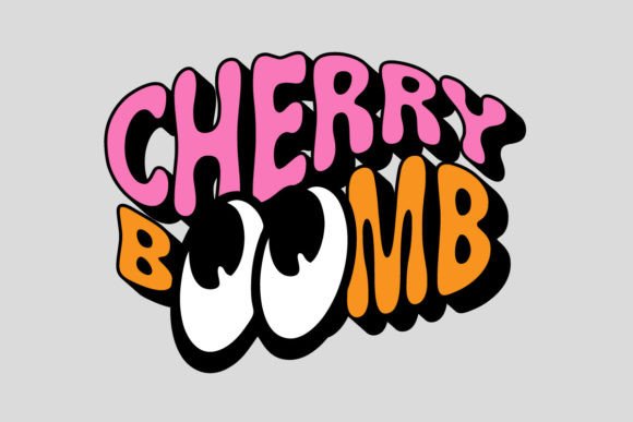 Unleash Your Brand with Cherry Bombs T-Shirt Design Templates